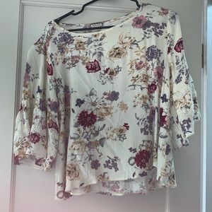 Flowy floral top